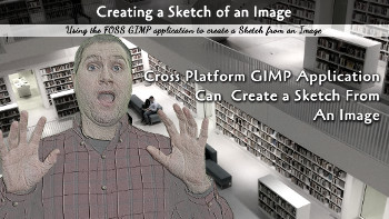 Sketching an Image in GIMP